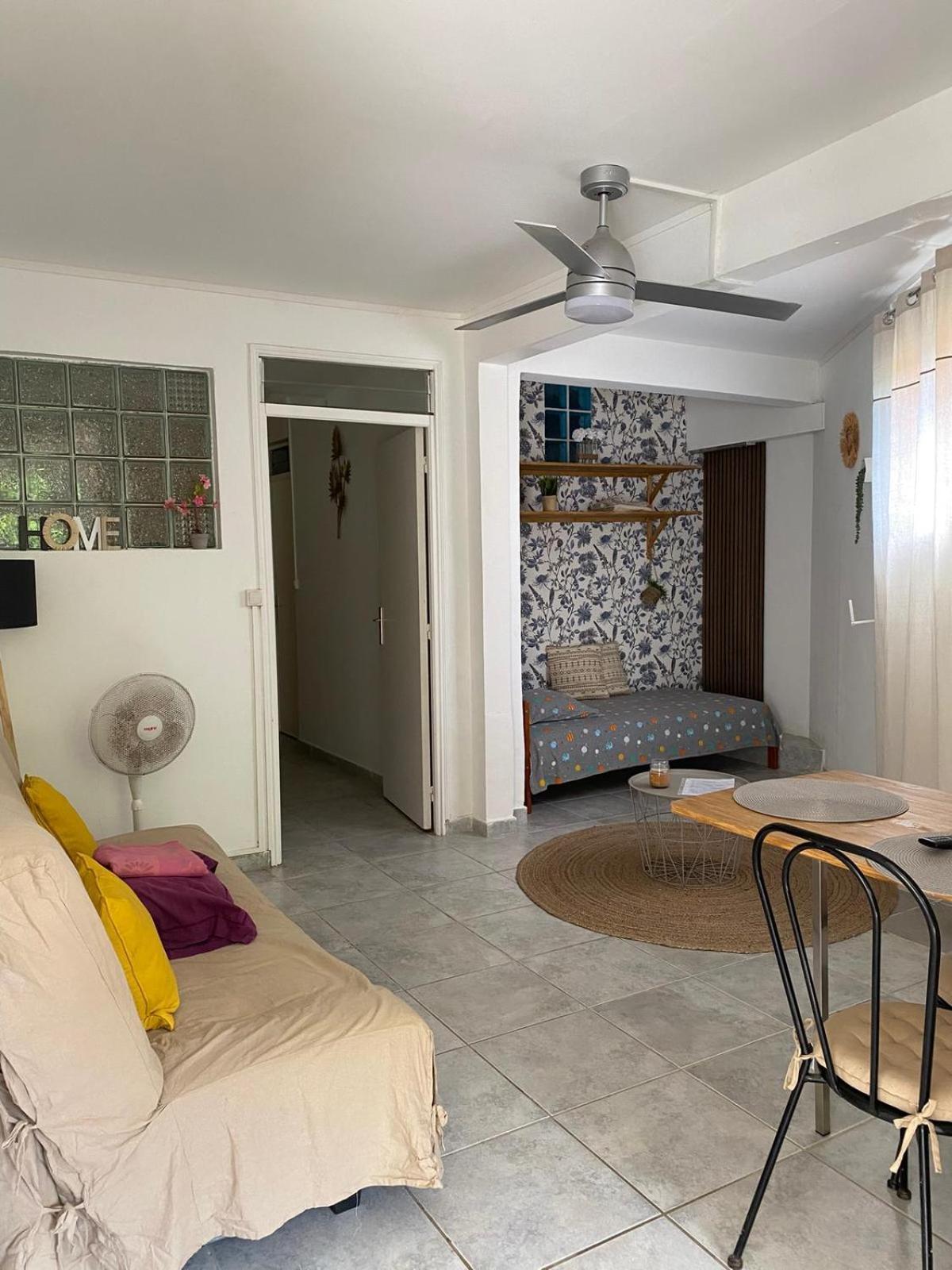 Aquaverde Eco Et Confort- Bas De Villa Avec Jardin Et Parking Le Gosier  Exteriör bild